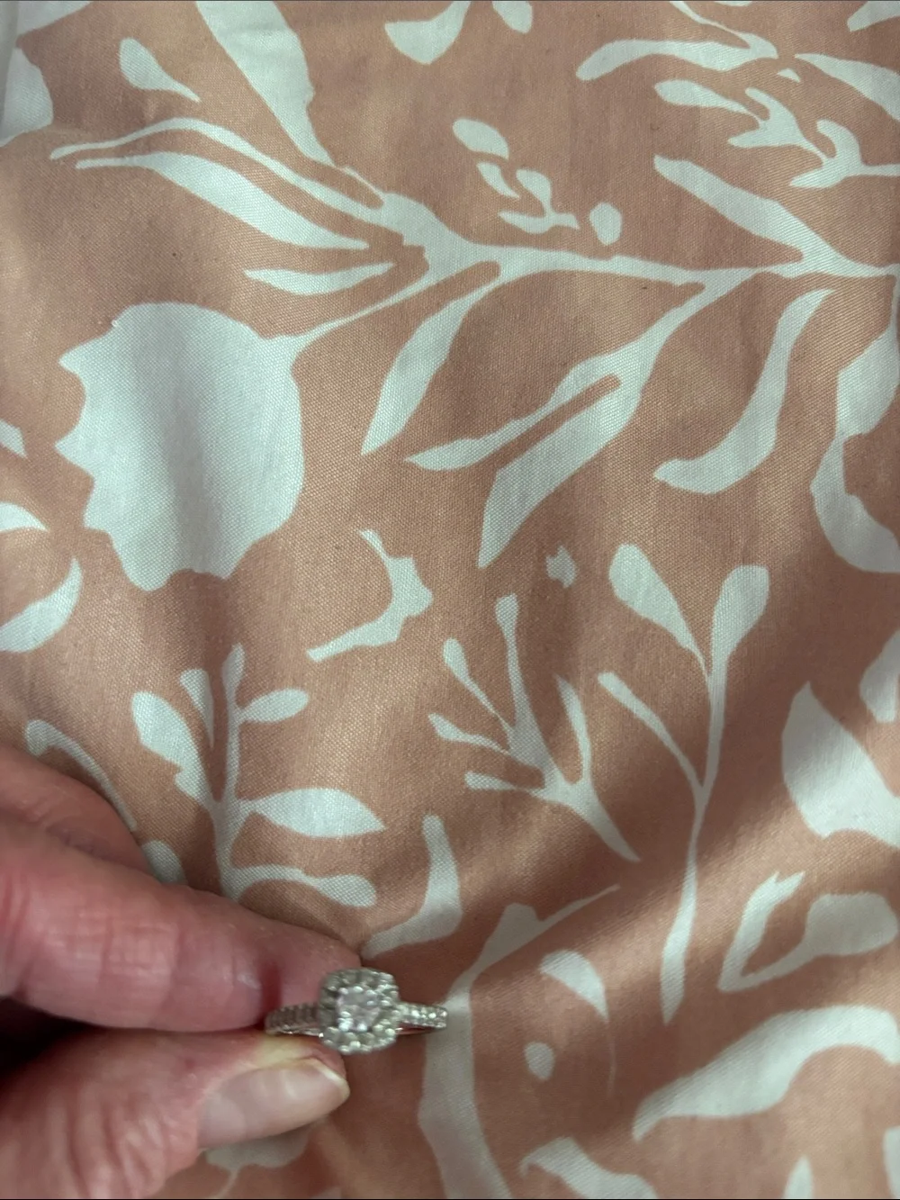 jcpenney White Gold Diamond Halo Ring with Cushion Center
